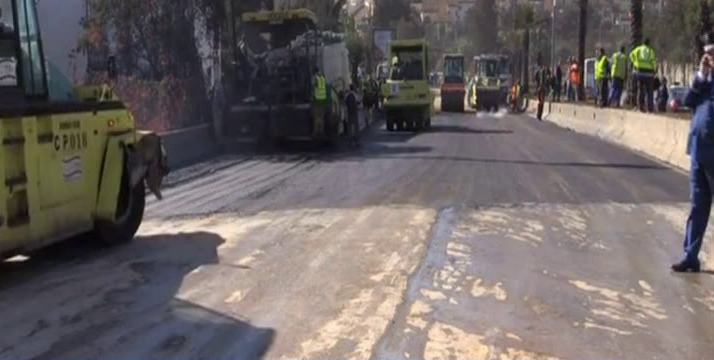 Affaissement de terrain à Ben Aknoun: le tronçon rouvert à la circulation