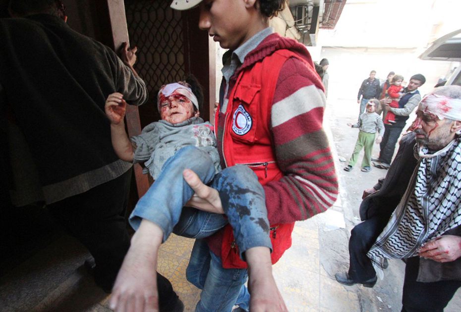 Six enfants tués dans un bombardement près de Damas