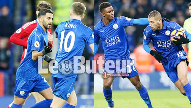 Mahrez et Slimani évitent le pire à Leicester !