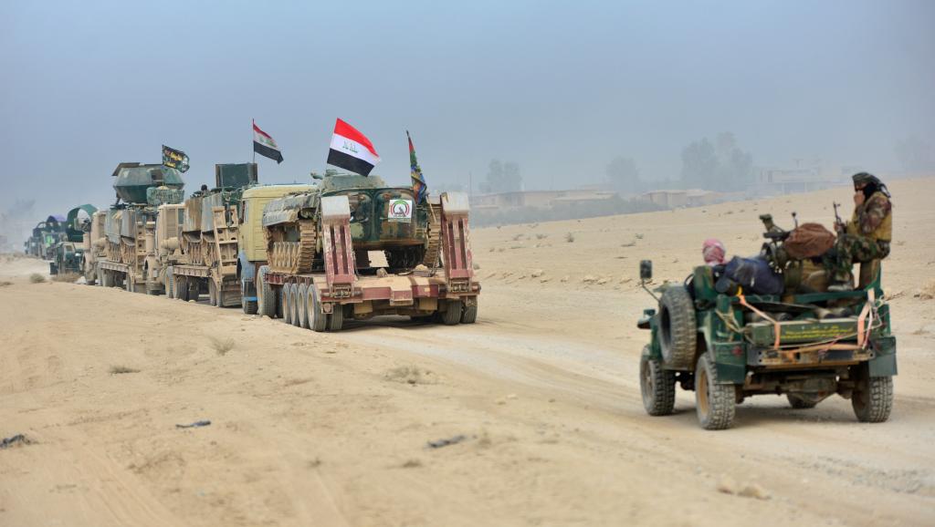 Irak:Les forces de sécurité reprennent 13 villages à l’EI dans leur progression vers Mossoul