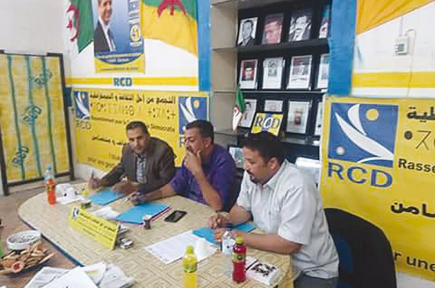 Alors qu’il a lancé une longue campagne de proximité à Tizi Ouzou: Le RCD prépare activement la marche du 5 novembre à Béjaïa