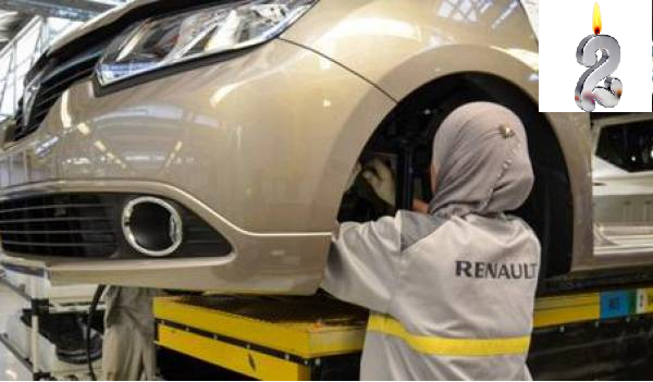 Renault Algérie Production souffle sa deuxième bougie : 55 000 véhicules fabriqués