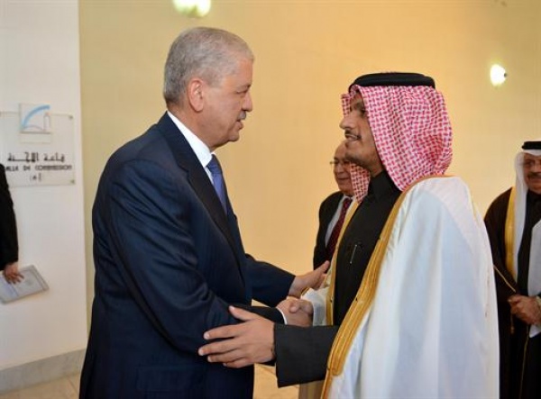 M. Sellal reçoit le ministre qatari des Affaires étrangères.