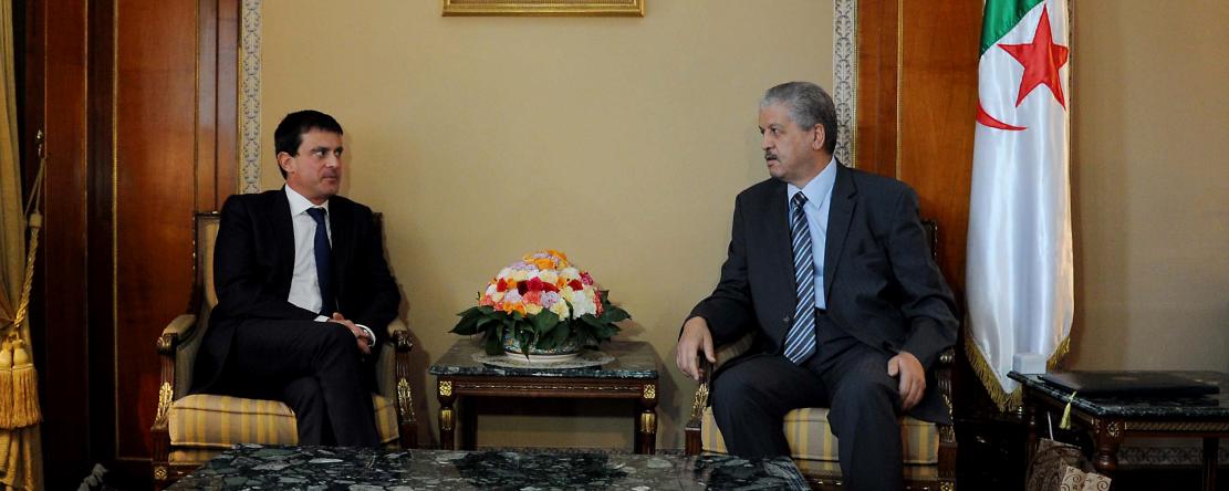 Sellal s’entretient à Tunis avec Manuel Valls