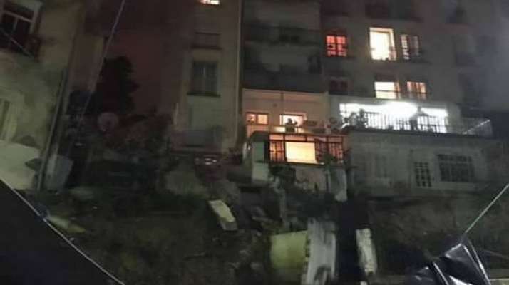 Alger: Evacuation d’un immeuble à Telemly après l’effondrement d’un mur de soutènement