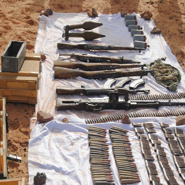 Lutte antiterroriste : l&rsquo;ANP a découvert une cache d&rsquo;armes et de munitions à Adrar