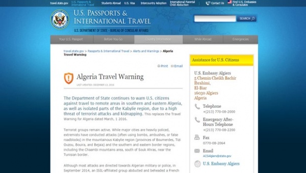 Mise à jour du « Travel warning »: prismes déformants et clichés désuets ne reflétant pas la réalité