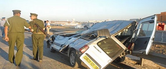 Accidents de la route: treize morts et 68 blessés en 24 heures