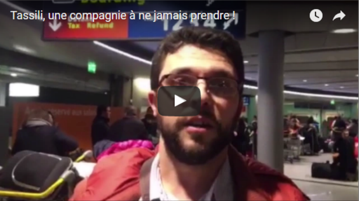 Tassili Airlines: des annulations de vols entrainent la colère des passagers (vidéo)