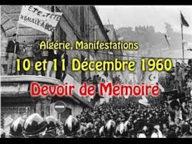 Forum de la Mémoire, Manifestations du 11 Décembre 1960 : La rupture avec le système colonial 1960, une année charnière des relations internationales