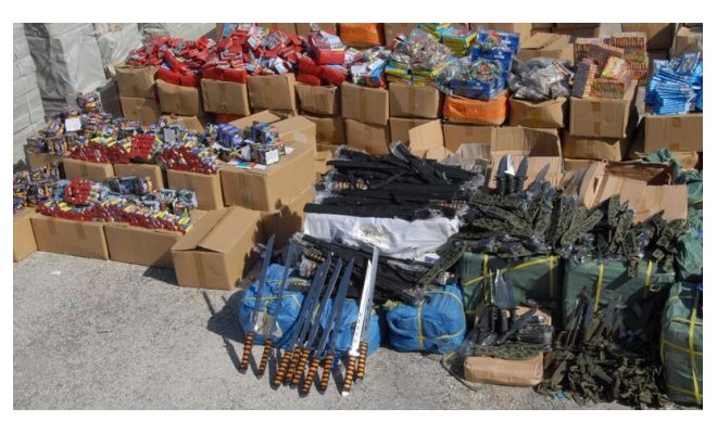 Une augmentation de 100% par rapport à l’année passée: Plus de 6,3 millions de produits pyrotechniques saisis par la gendarmerie.