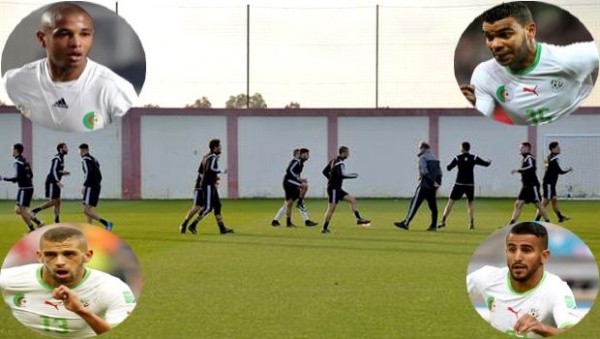 CAN-2017: Soudani, Brahimi, Slimani et Mahrez intègrent le groupe