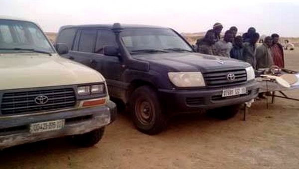 Saisie d’un véhicule tout-terrain à In Guezzam et arrestation de 29 immigrants à l’ouest et au sud du pays (MDN)