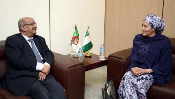 Messahel reçoit l’envoyée spéciale du président nigérian, porteuse d’un message au Président Bouteflika