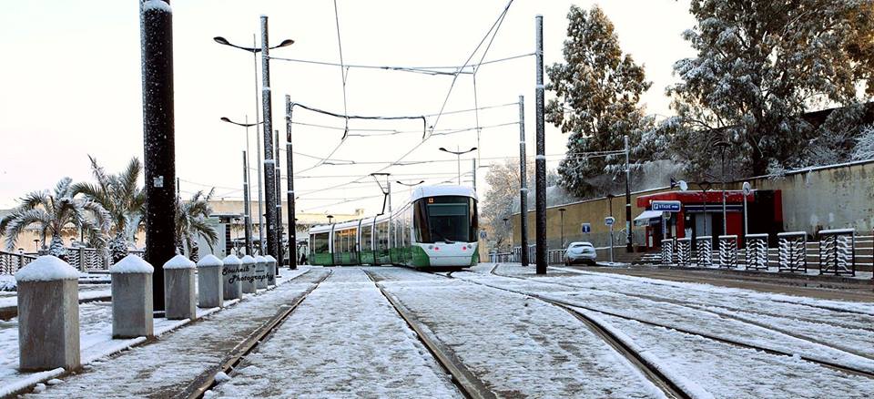 Constantine – Chutes de neige: Le trafic routier perturbé