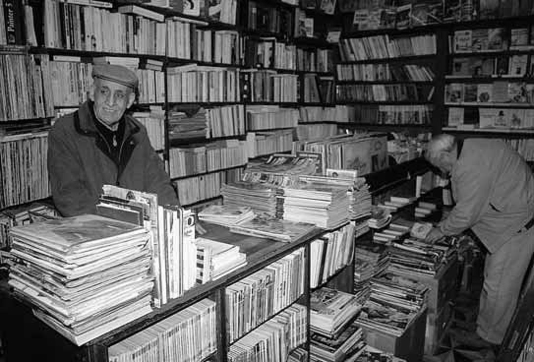 Le bouquiniste à l’honneur