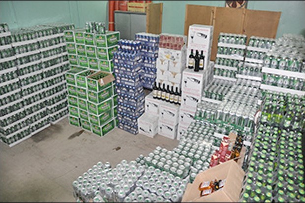 Boufatis: Saisie de 3.386 bouteilles de boissons alcoolisées