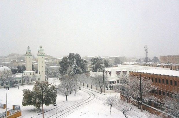Chutes de neige à mascara:  El-Bordj, pôle d’attraction de toute la région