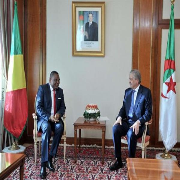 Sellal reçoit le ministre congolais des Affaires étrangères