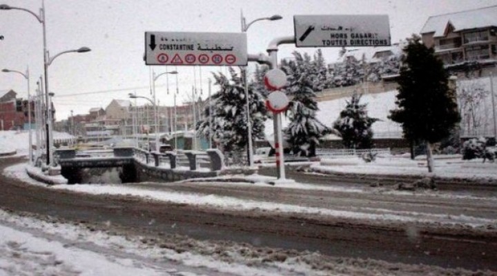 Les aéroports de Sétif et Constantine fermés à cause de la neige