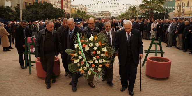 Cérémonie du 24 février : Rassemblement des autorités locales et des syndicalistes à M’Dina Djadida