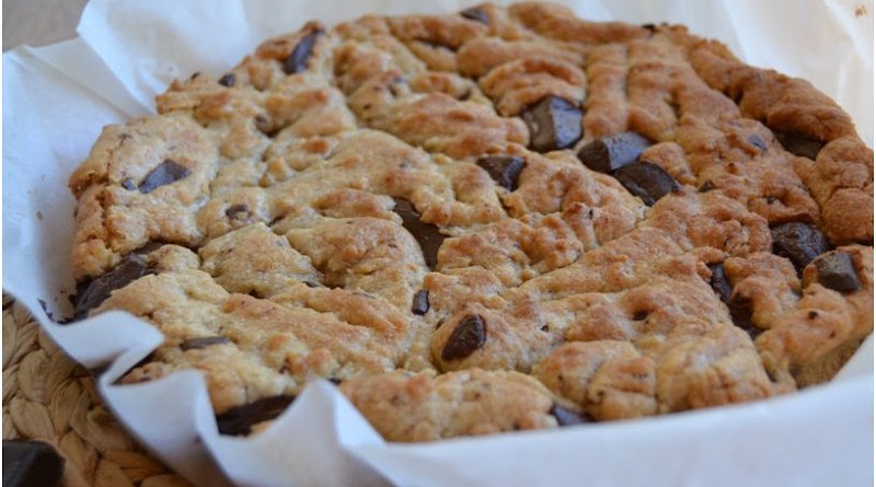 Cookies géants banane- chocolat