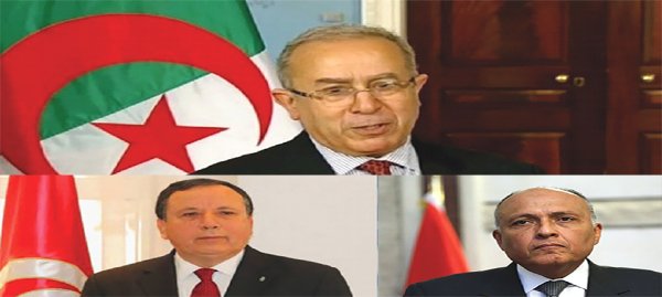 Réunion en mars des ministres des AE Algérien, Tunisien et Égyptien