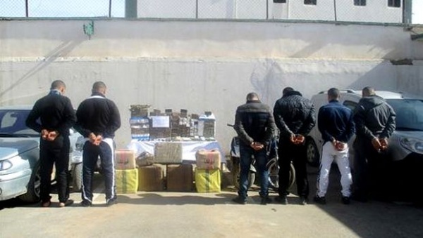 6 narcotrafiquants interceptés et plus de 3 quintaux de kif saisis à l&rsquo;Ouest et au Sud du pays (MDN)