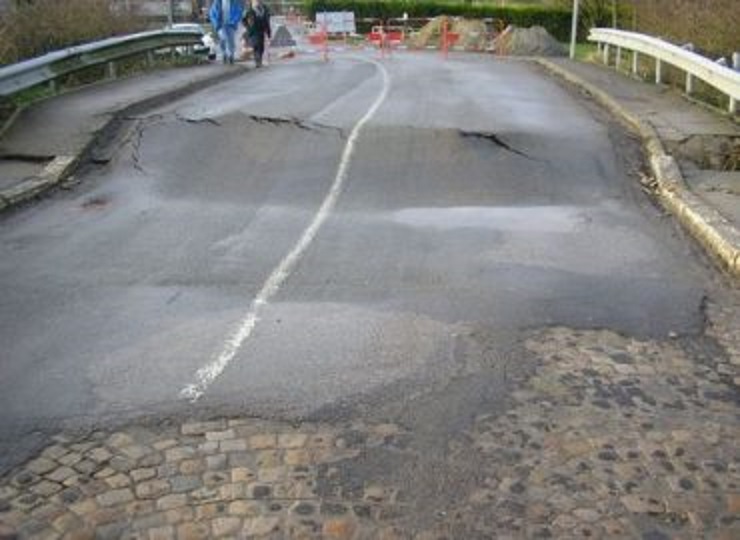Reliant Bab El-Oued à Chevalley La route fermée pour cause d’affaissement