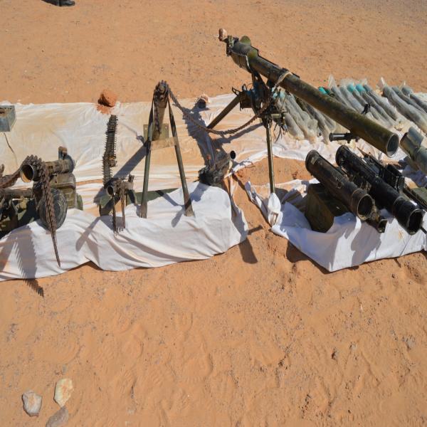 Terrorisme: Des armes lourdes découvertes près de la frontière avec le Niger