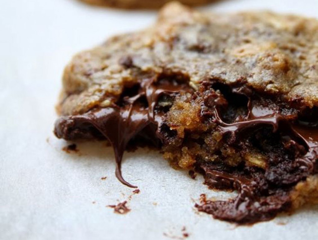 Cookies moelleux au chocolat noir & flocons d’avoine