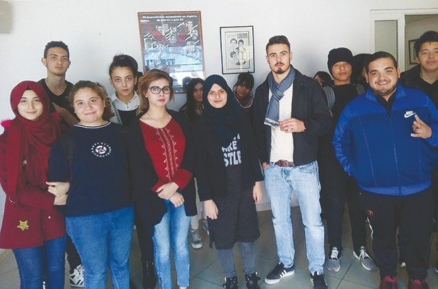 Des élèves du groupe scolaire: Les Glycines en visite à “Liberté”