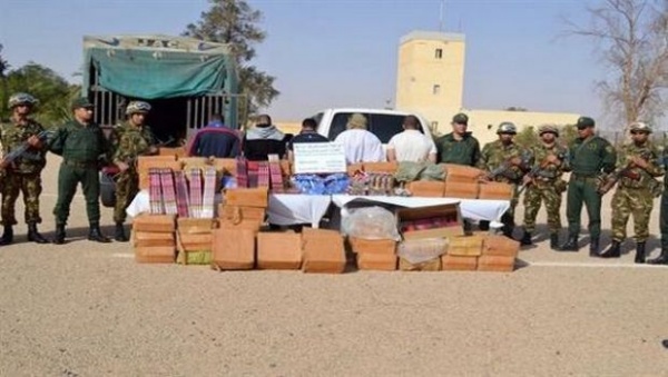 Neuf narcotrafiquants arrêtés et plus de 7 quintaux de kif traité saisis à Tlemcen et Tissemsilt.
