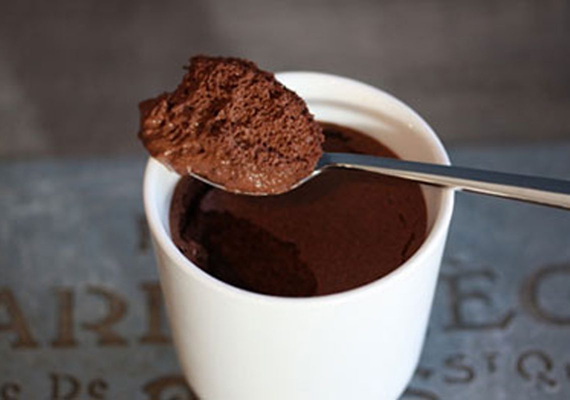 Mousse au chocolat super facile