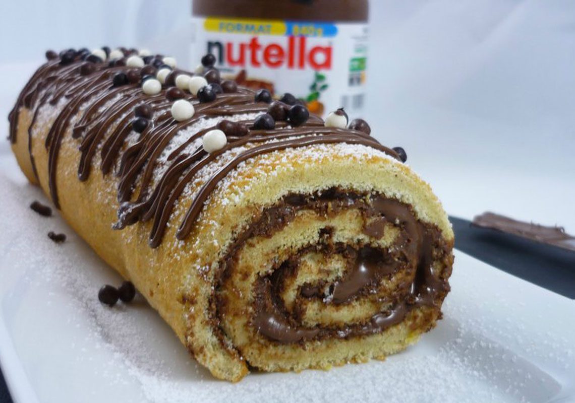 Roulé au Nutella super facile