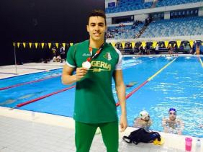 Meeting de Nice (nage libre) : l&rsquo;Algérien Sahnoune remporte l&rsquo;or du 50 m et l&rsquo;argent du 100 m