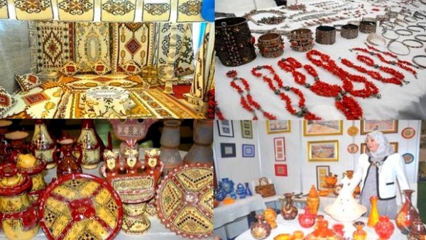 Constantine : Engouement au 1er salon national des créativités culturelles, populaires et artisanales.