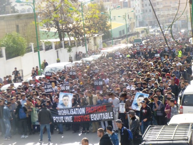 Tizi Ouzou: Manifestation contre l&rsquo;insécurité dans la ville