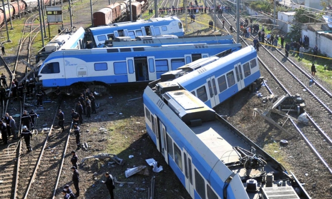 Déraillement d&rsquo;un train à la gare centrale