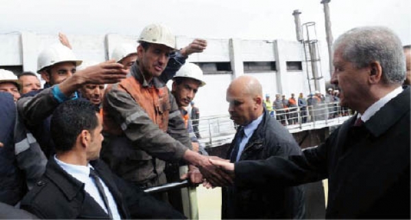 Abdelmalek Sellal au complexe sidérurgique d’El Hadjar : «Ce complexe c’est les Aurès de l’industrie nationale»