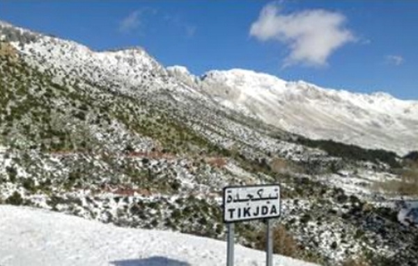 La station climatique de Tikjda abrite le 1er camp international des jeunes scouts sur la neige