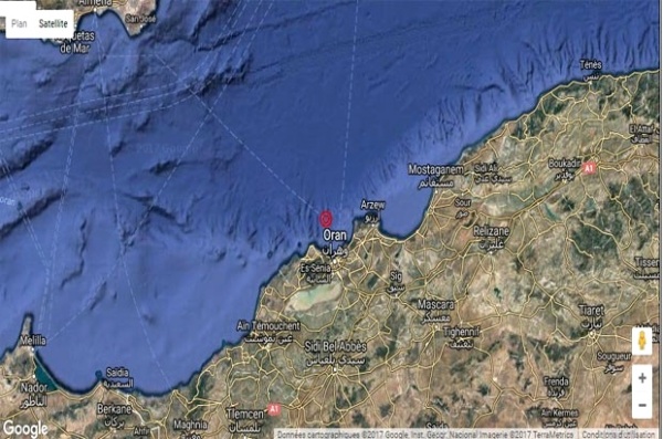 Secousse tellurique de magnitude 3,1 à Oran (CRAAG)