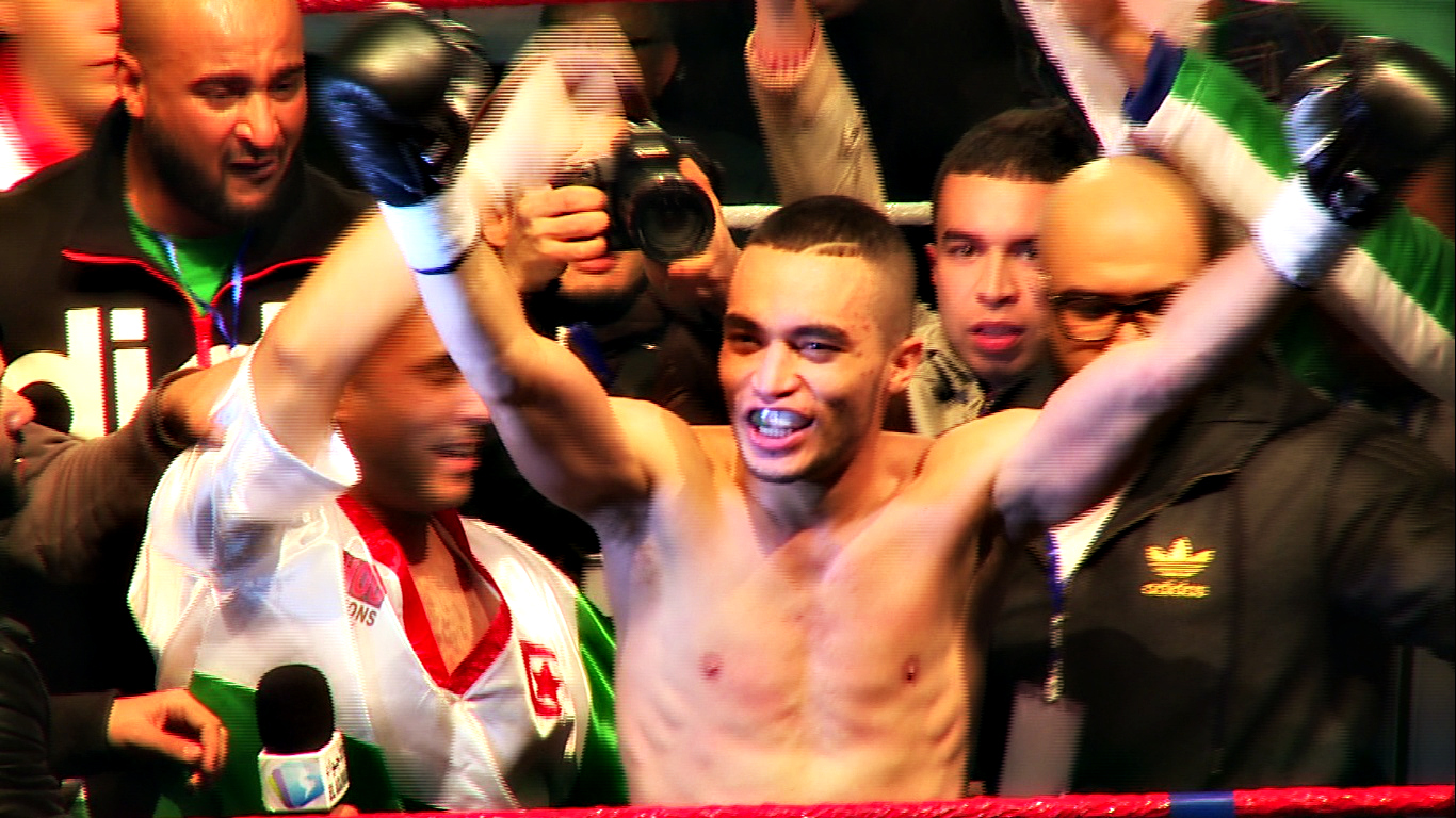 Boxe: Djamel Dahou revient en force et met KO le Mexicain Acosta.