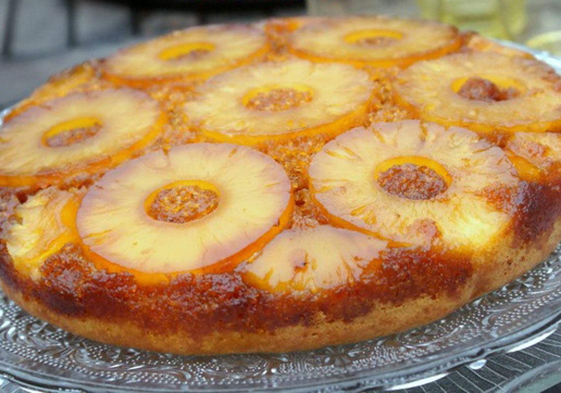 Gâteau renversé a l’ananas