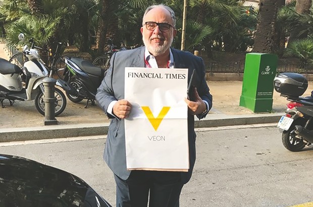 Vincenzo Nesci, président exécutif de Djezzy, au MWC de Barcelone: “Le développement des abonnés Data est très important”