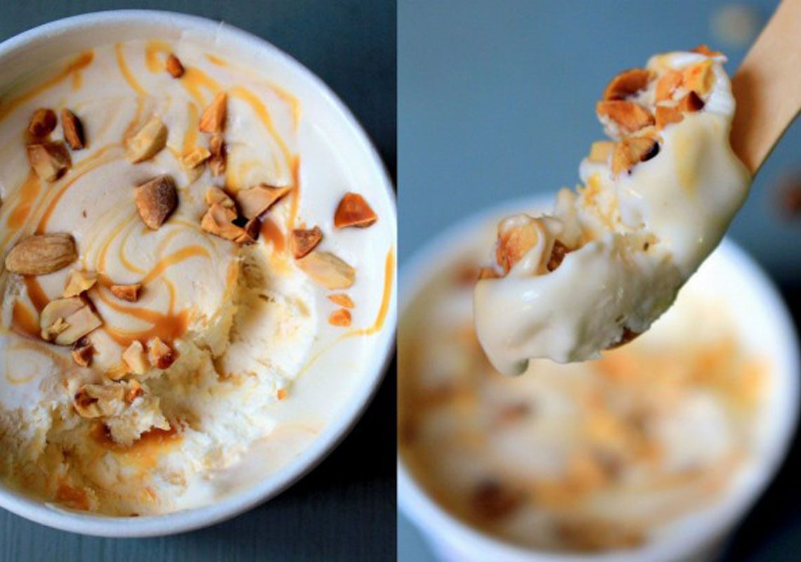 Glace maison sans sorbetière