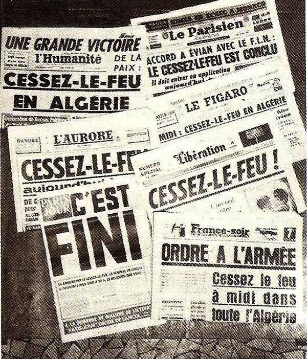 55E anniversaire de la signature des accords d&rsquo;Evian: le témoignage suisse