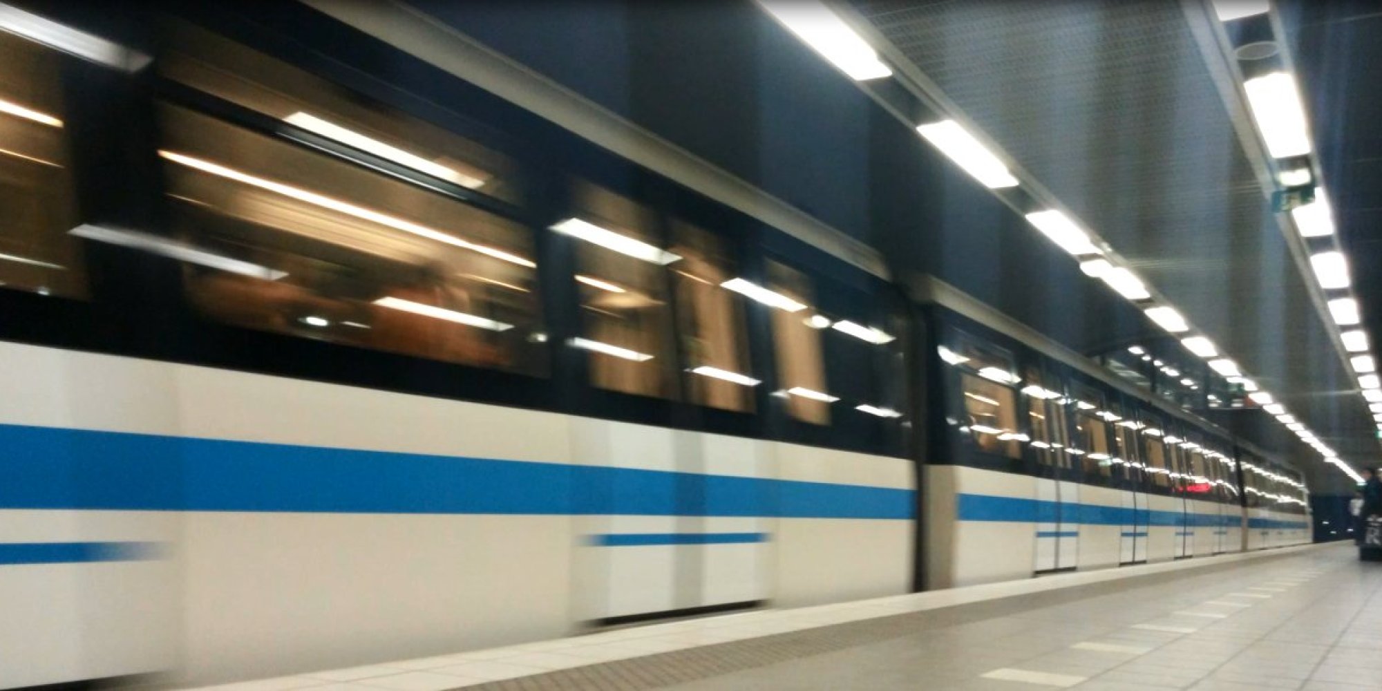 Les escaliers mécaniques en panne