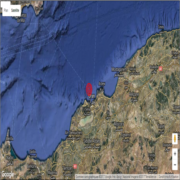 La wilaya d&rsquo;Oran secouée par un séisme