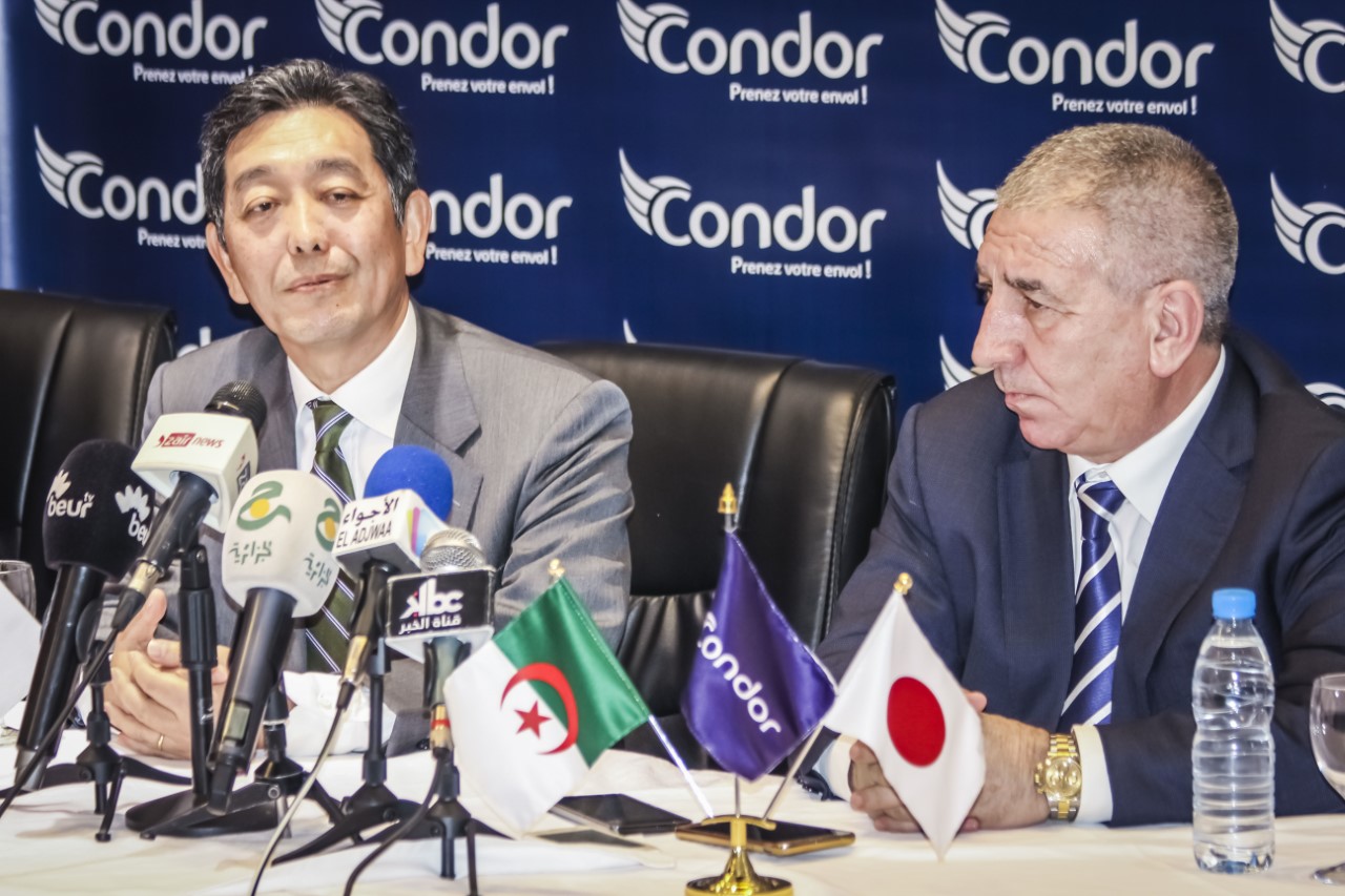 « Condor Electronics »  Reçoit son Excellence  L’Ambassadeur du Japon  M. FUJI WARA MASAYA